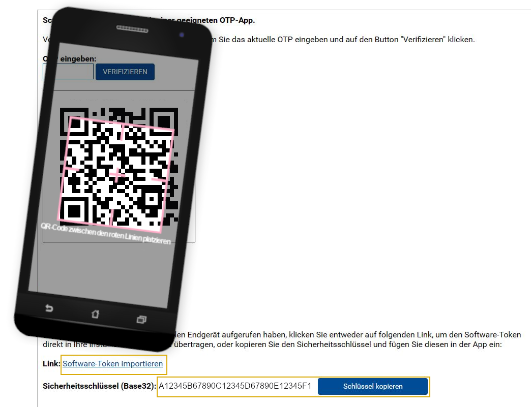 QR-Code scannen